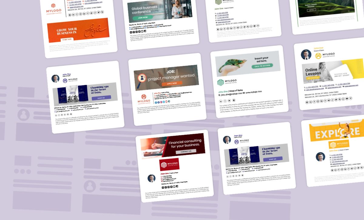 10 of the Most important Email Signature Design Trends in 2023